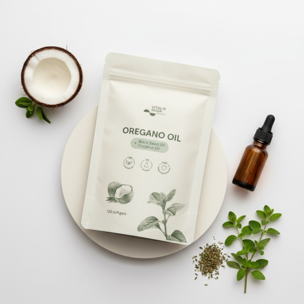 Aceite de Orégano Protección Natural – 120 cápsulas blandas