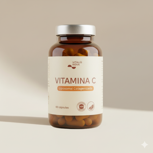 Vitamina C Liposomal para Defensas y Piel Radiante | Alta Absorción | 60 Cápsulas