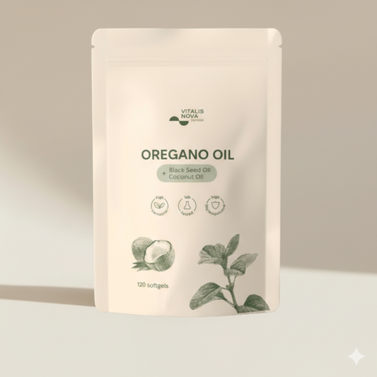 Aceite de Orégano  Protección Natural – 120 cápsulas blandas