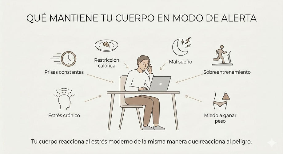 Qué mantiene tu cuerpo en modo alerta