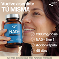 NAD+ 5 en 1 Trans-resveratrol Energía y Antienvejecimiento - 2